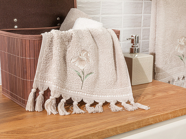 Flower Love Hand towel cotton 30х45 см