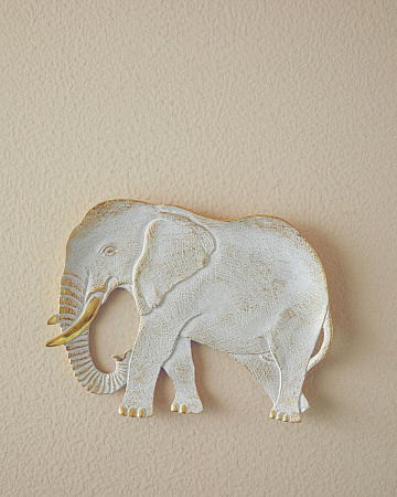 Elephant Декоративна тарілка 19.5х2х15 см
