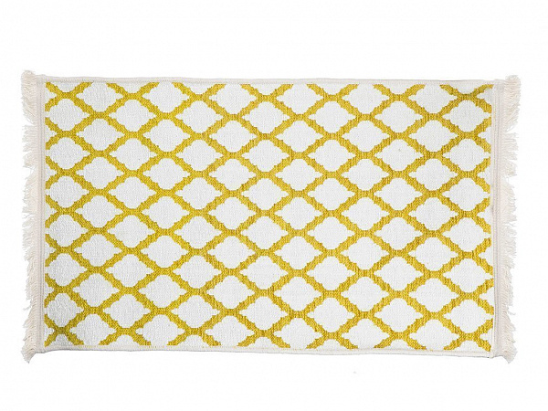 Lemon Бавовняний Килимок з техніки синель 60х100 см