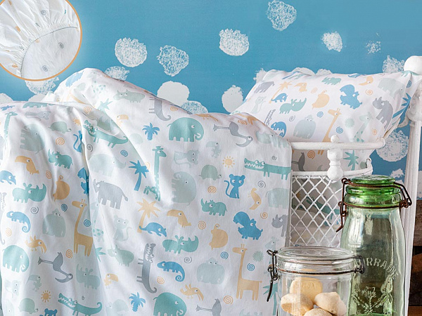 Baby Animals Bedding set 100х150 cm