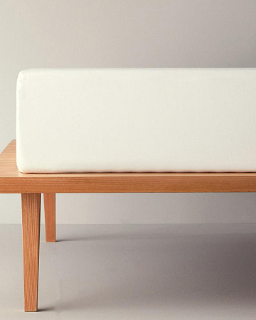 Micell Sheet with elastic satin 200x200x25 cm