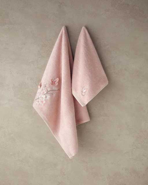 Mariposa Towel set cotton 50х80+30х45 cm 2 pcs