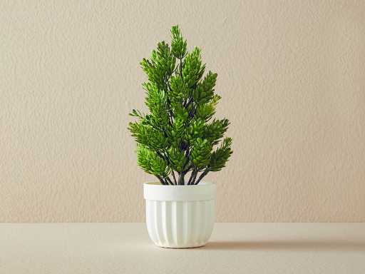 Branch Leaves Искусственный цветок в горшке 13х13х28 см