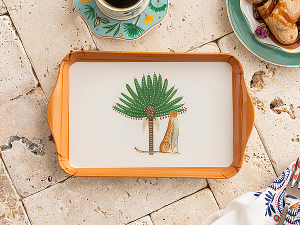 Exotic Tiger Tray 23х14 cm