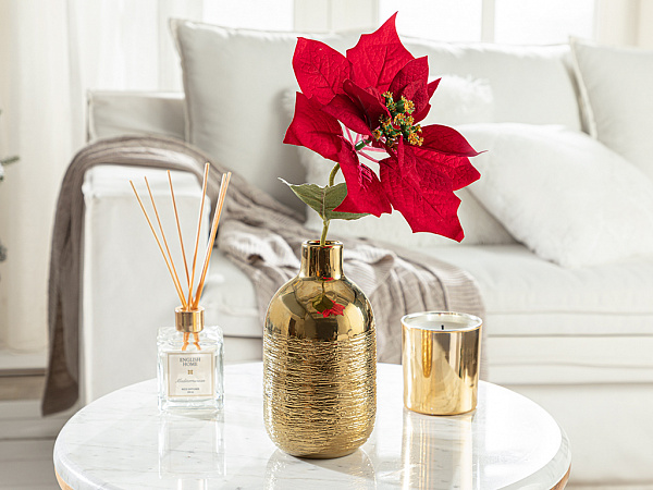Poinsettia Artificial flower 75 cm
