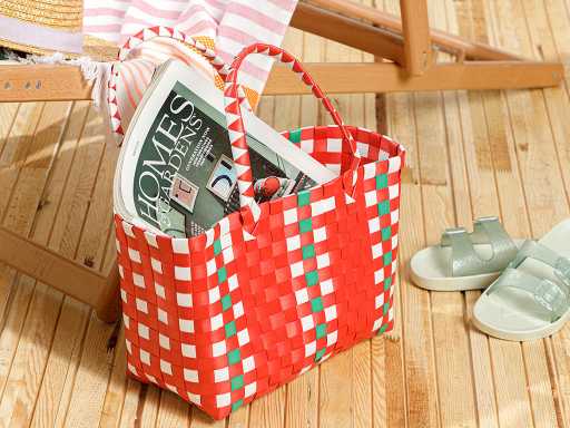 Hand Bag Сумка пляжна 28.5х14.5х22 см