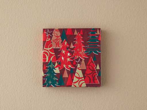 Trees Red Салфетки бумажные 33х33 см 20 шт