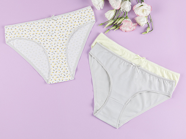 Little Flower Underpants set S 3 pcs