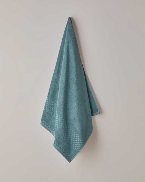 Border Check Bath towel cotton 70х140 cm