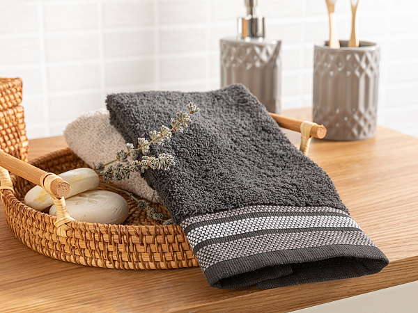 Triple Hand towel cotton 30х40 см