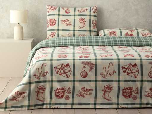 Winter Joy Набор постельного белья фланель 200х220 см
