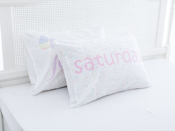 Saturday Pillowcase set 50х70 cm