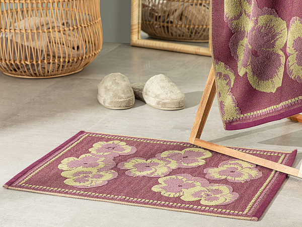 Violet Foot towel cotton 50х70 cm
