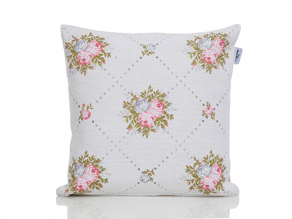 Pale Roses Decorative pillow case 45x45 cm