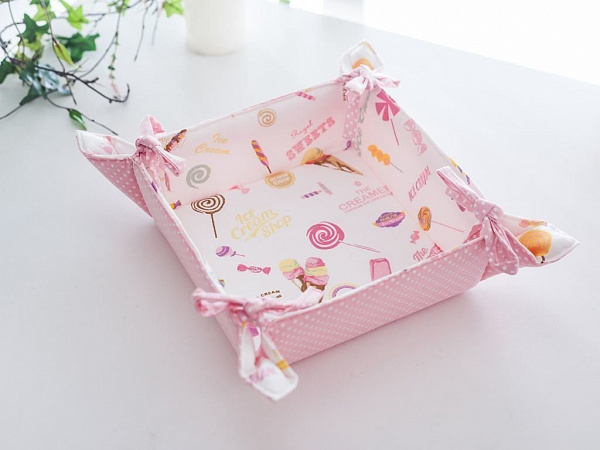 Candy Хлебница с печатным рисунком 35х35 см