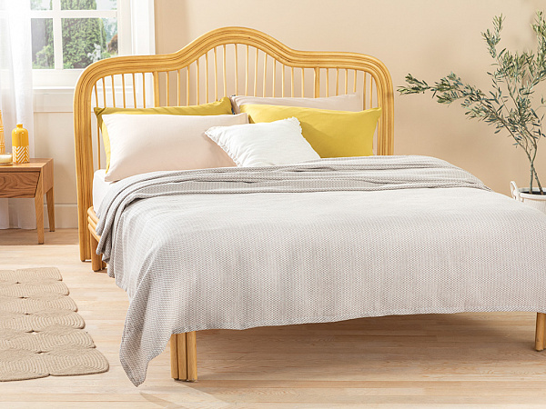 Shaped Простынь пикейная 150х220 см