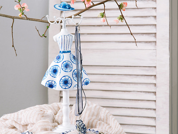 Water Rose Держатель для украшений 12х8.5х32 см
