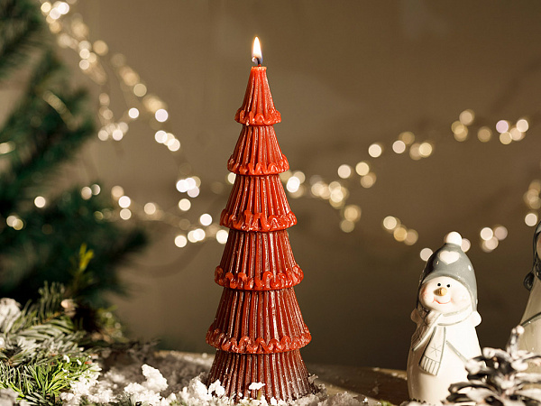 Pine Tree Candle 7.5х7.5х22.5 cm