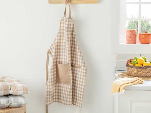 Gingham Кухонный фартук 58х68 см