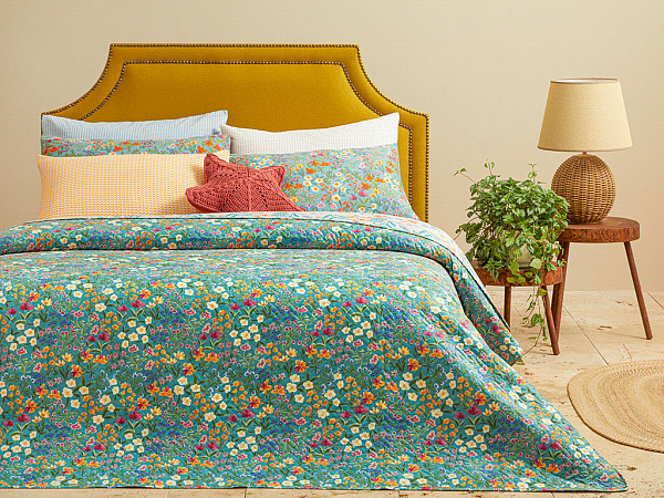 Joyous Florets Покрывало для кровати 240х220 см