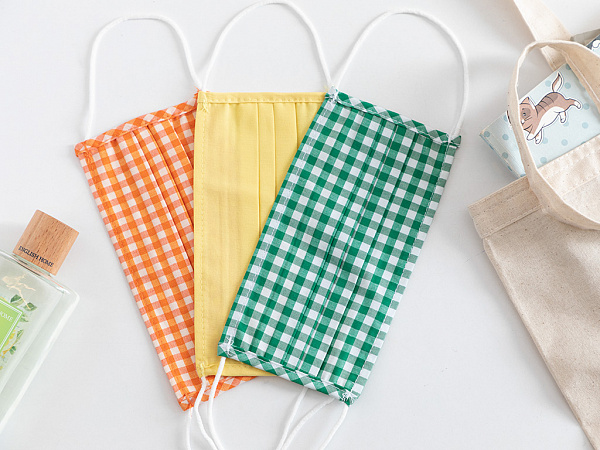 Colourful Checked Набор масок 9.5х18 см 3 шт