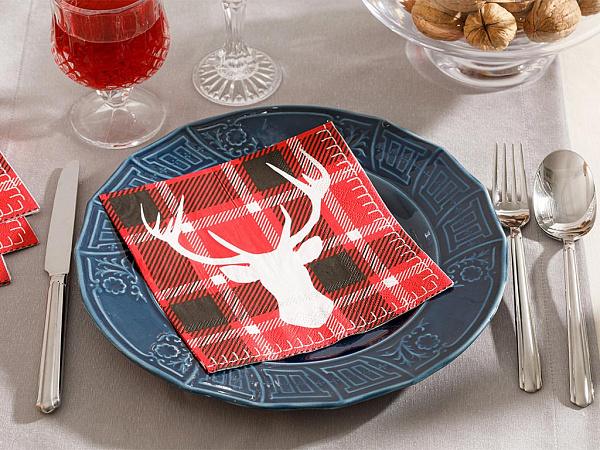Deer Салфетки бумажные 33х33 см 20 шт