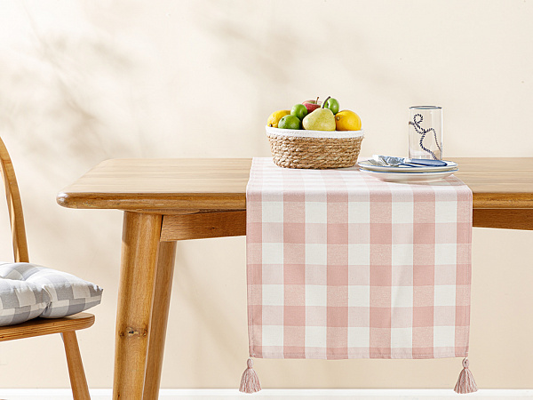 Gingham Столовая дорожка 40х140 см