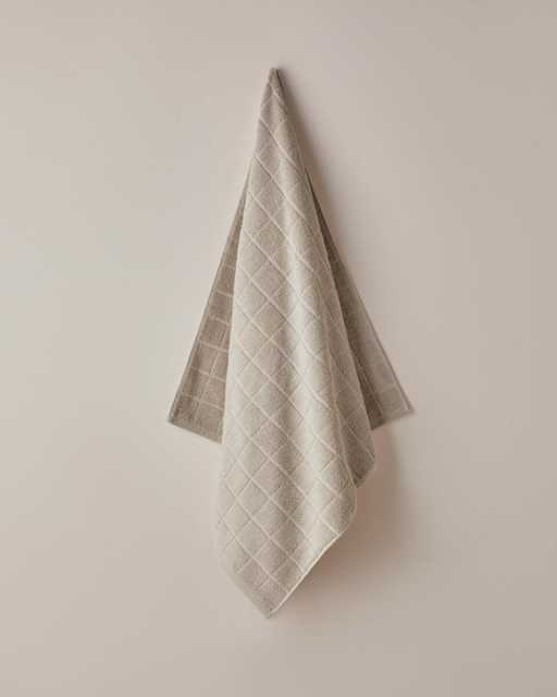 Chequer Bath towel cotton 80х150 cm