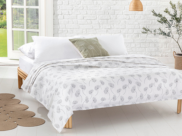 Freshly Bloom Pique sheet 200х220 cm