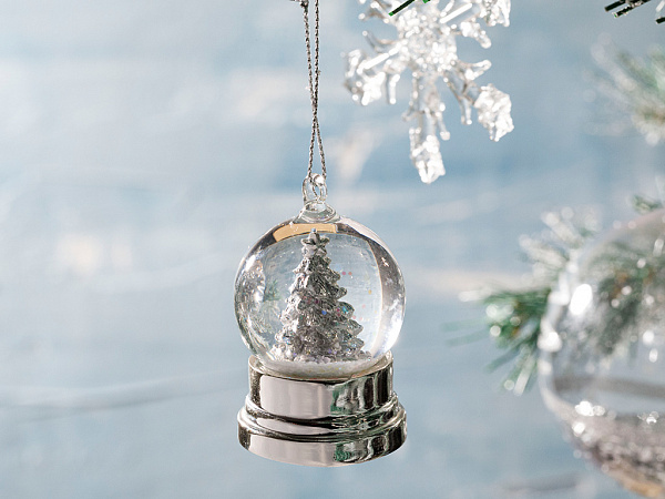 White Christmas Снежный шар 3.5х3.5х6.2 см