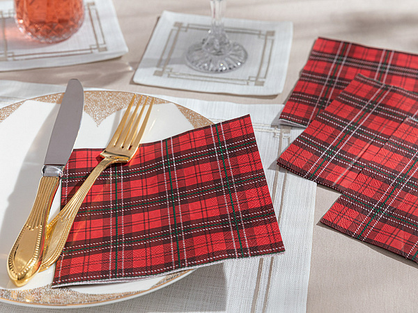 Plaid Салфетки бумажные 33х33 см 20 шт