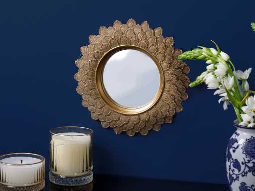 Golden Mirror 25.5х25.8х2 cm