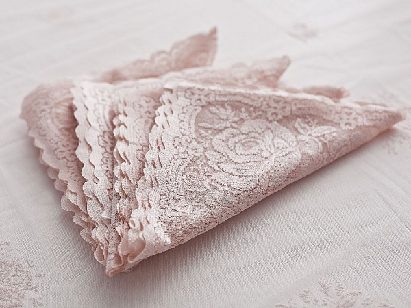 Alessa Napkin with lace 40х40 cm