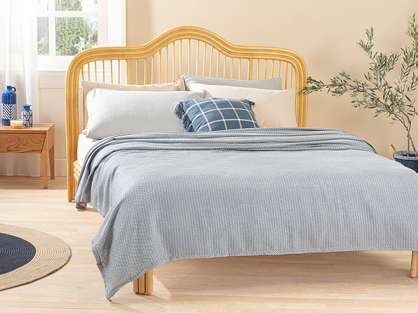 Shaped Простынь пикейная 150х220 см