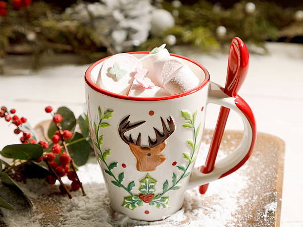 Merry Deer Чашка 13x9 см
