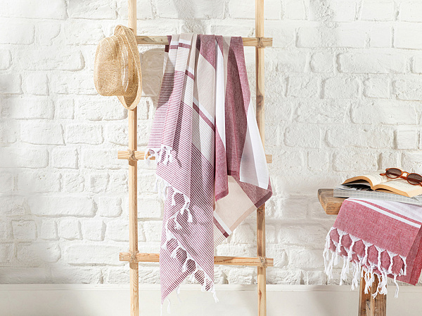 Royal Stripe Пляжное полотенце хлопковое 95х165 см