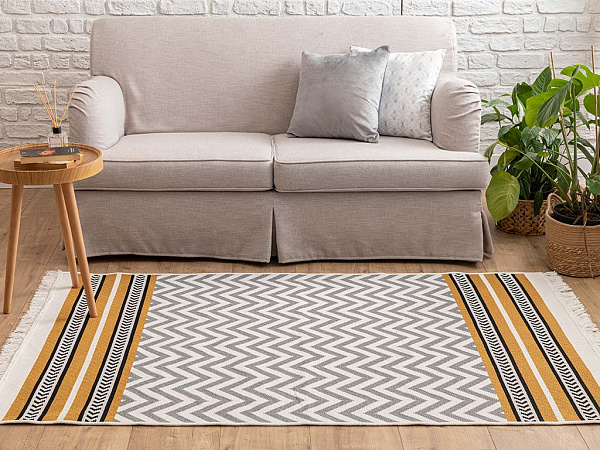 Chevron Cotton Carpet 120х180 см