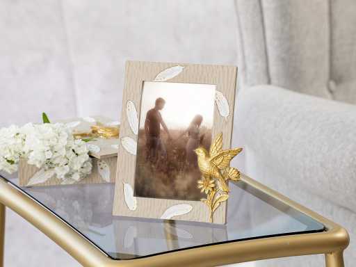 Flower Bird Frame 15.8x19.3x1.8 cm