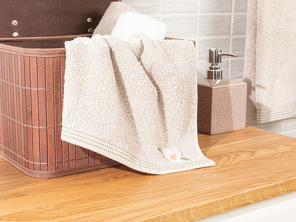 Mauve Hand towel cotton 30х45 см