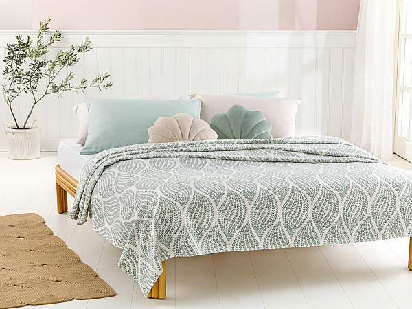 Leafy Braid Pique sheet 200х220 cm