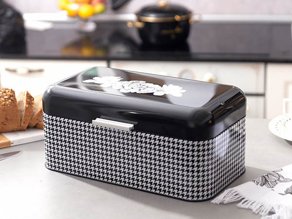 Denby Pied de poule Хлібниця з металу 20.9х36.5х16.3 см